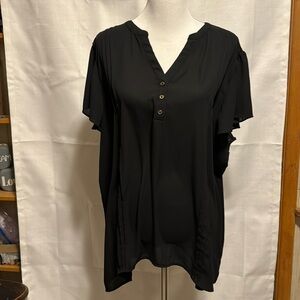 Maurice’s Mixed Fabric Top